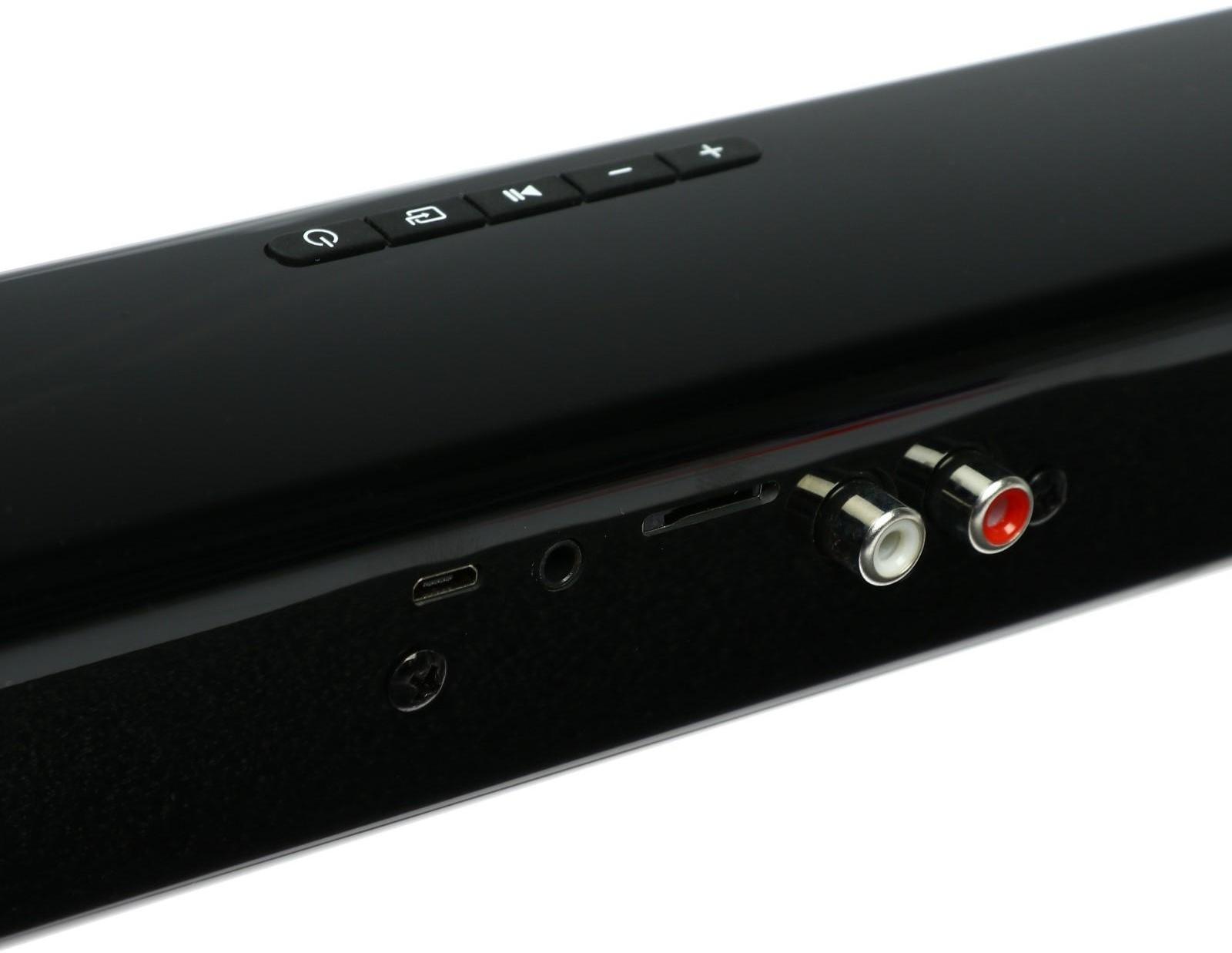 Саундбар BS28-B BT-650, беспроводной, 4 х 5 Вт, 20-20000 Гц, 80 дБ, 2000 мАч, ПДУ, черный