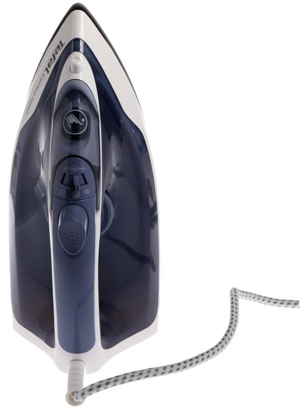 Утюг Tefal FV2837E0, 2830 Вт, керамическая подошва, 35 г/мин, 270 мл, синий
