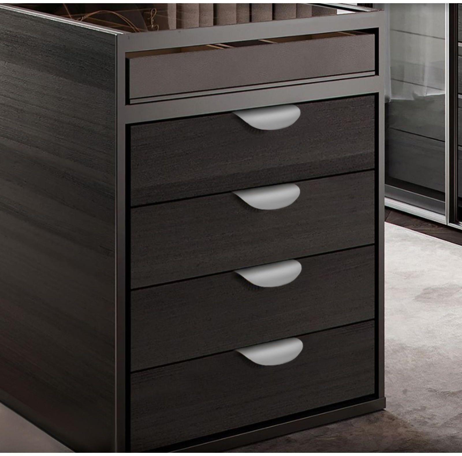 Ручка CAPPIO, м/о 96 мм, цвет матовый серый