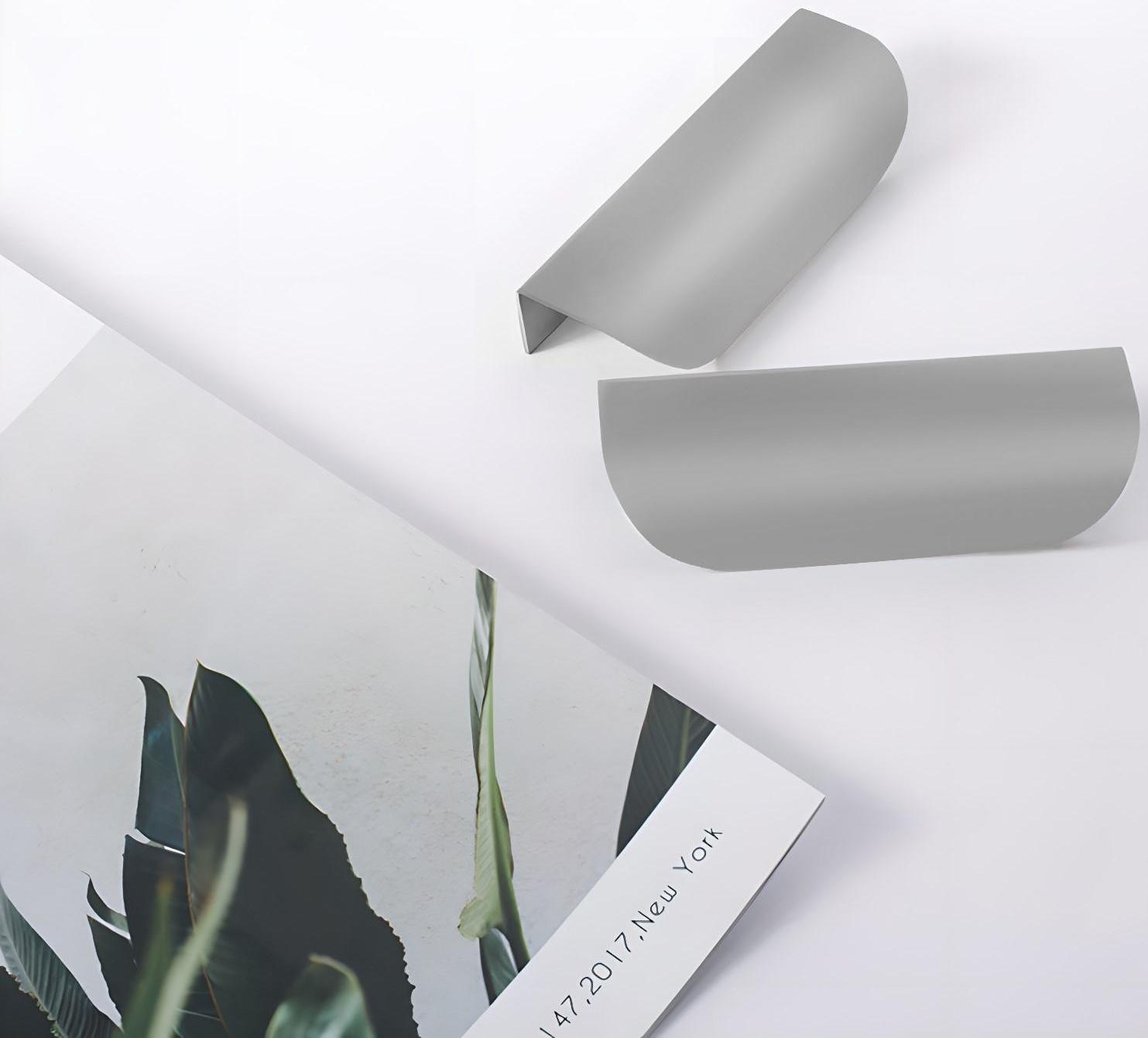 Ручка CAPPIO, м/о 96 мм, цвет матовый серый