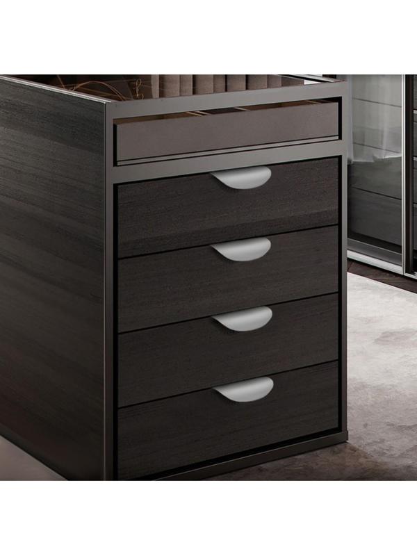 Ручка CAPPIO, м/о 96 мм, цвет матовый серый