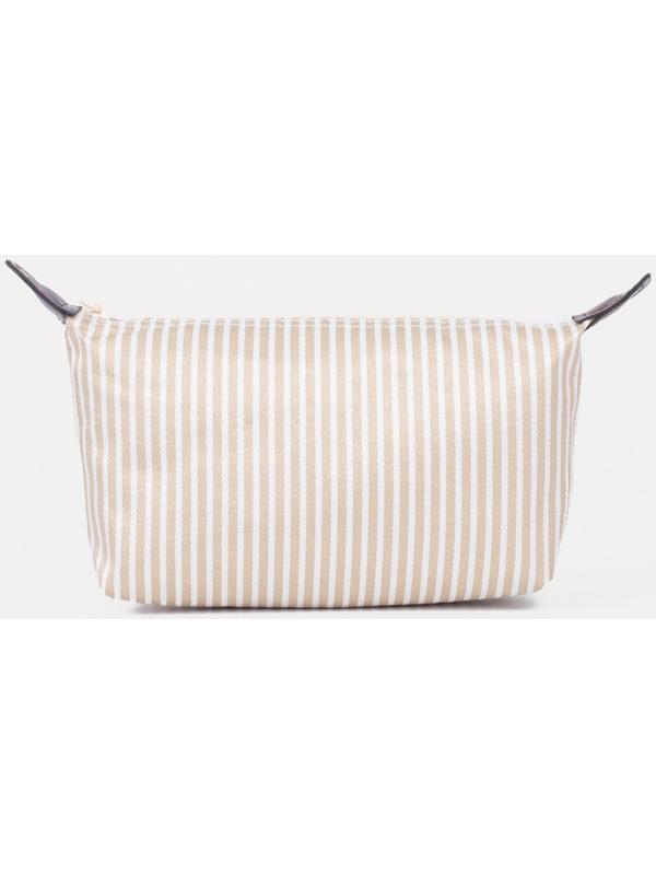 Косметичка на молнии, цвет бежевый