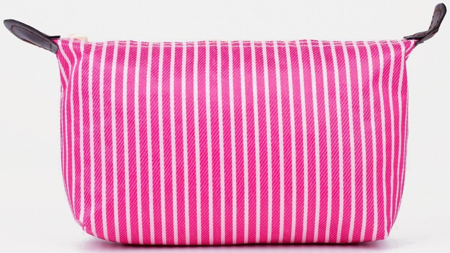 Косметичка на молнии, цвет розовый