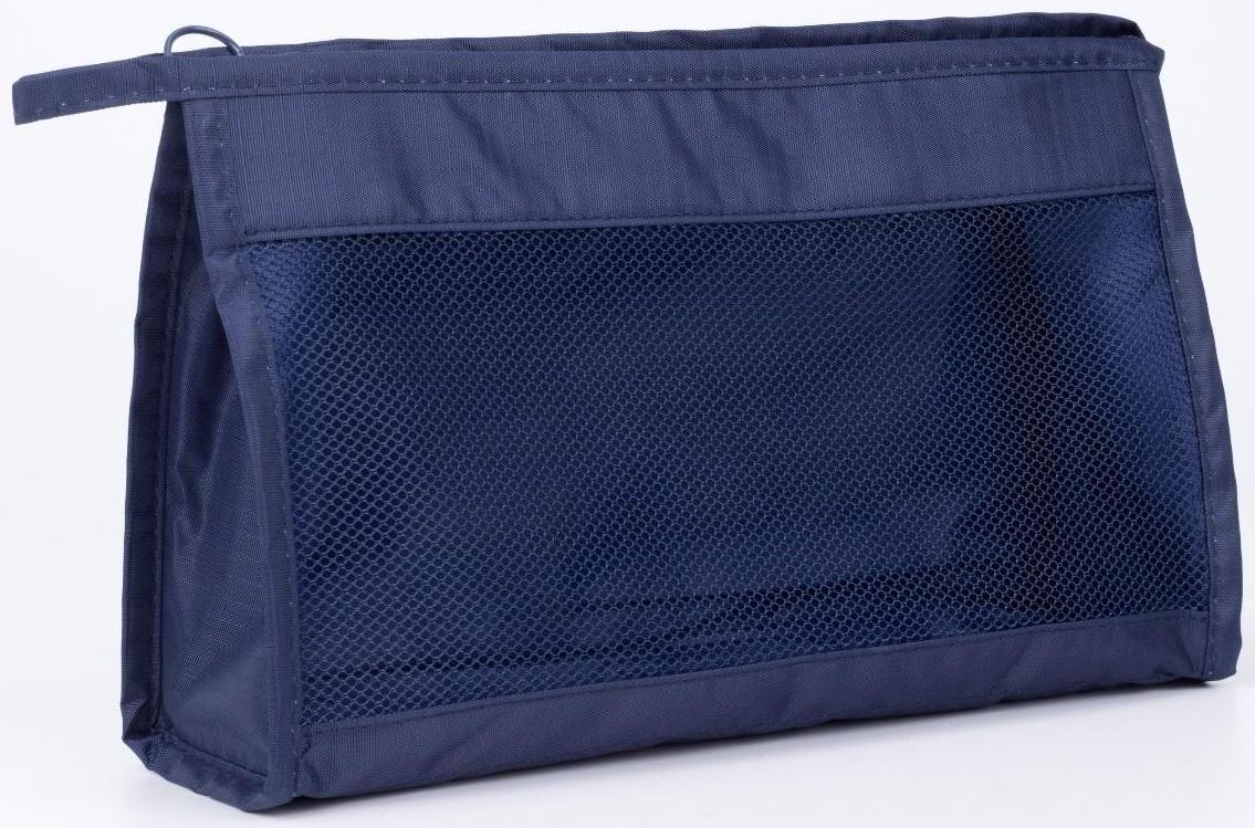 Косметичка на молнии, цвет синий