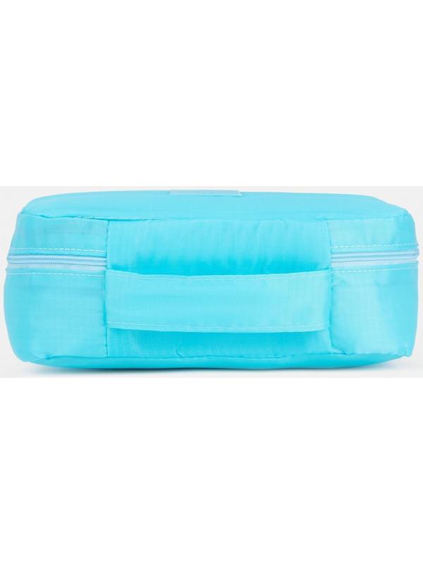 Косметичка на молнии, цвет голубой