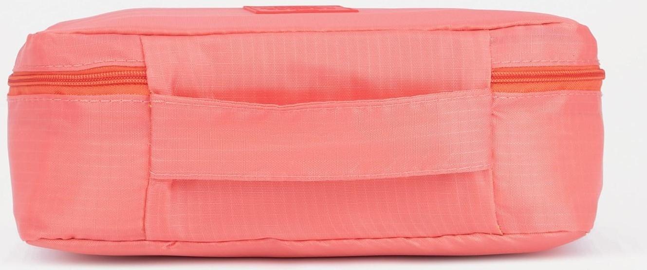 Косметичка на молнии, цвет розовый