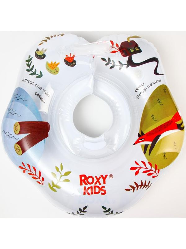 Надувной круг на шею для купания малышей Fairytale Fox