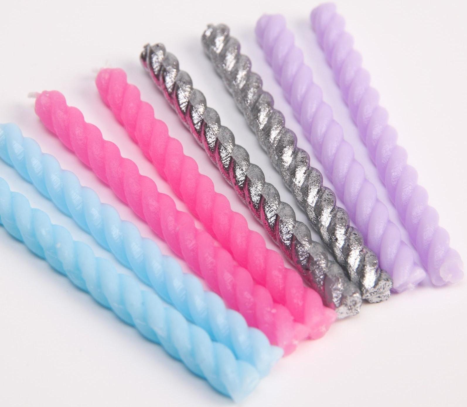 Набор свечей в торт 8 шт 