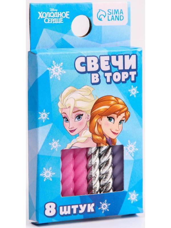Набор свечей в торт 8 шт 