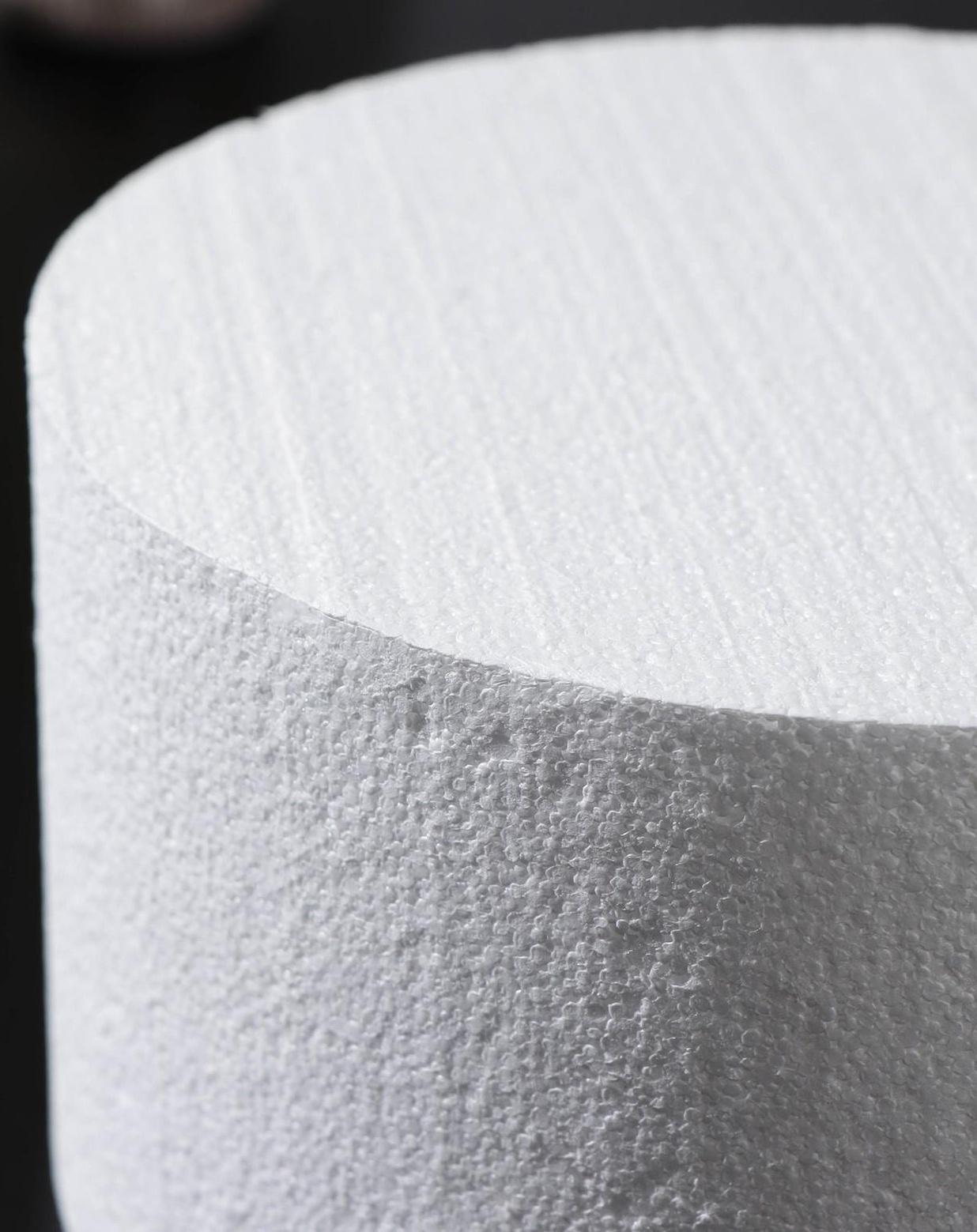 Фальшярус для торта круглый, d=18 см, h=10 см, цвет белый