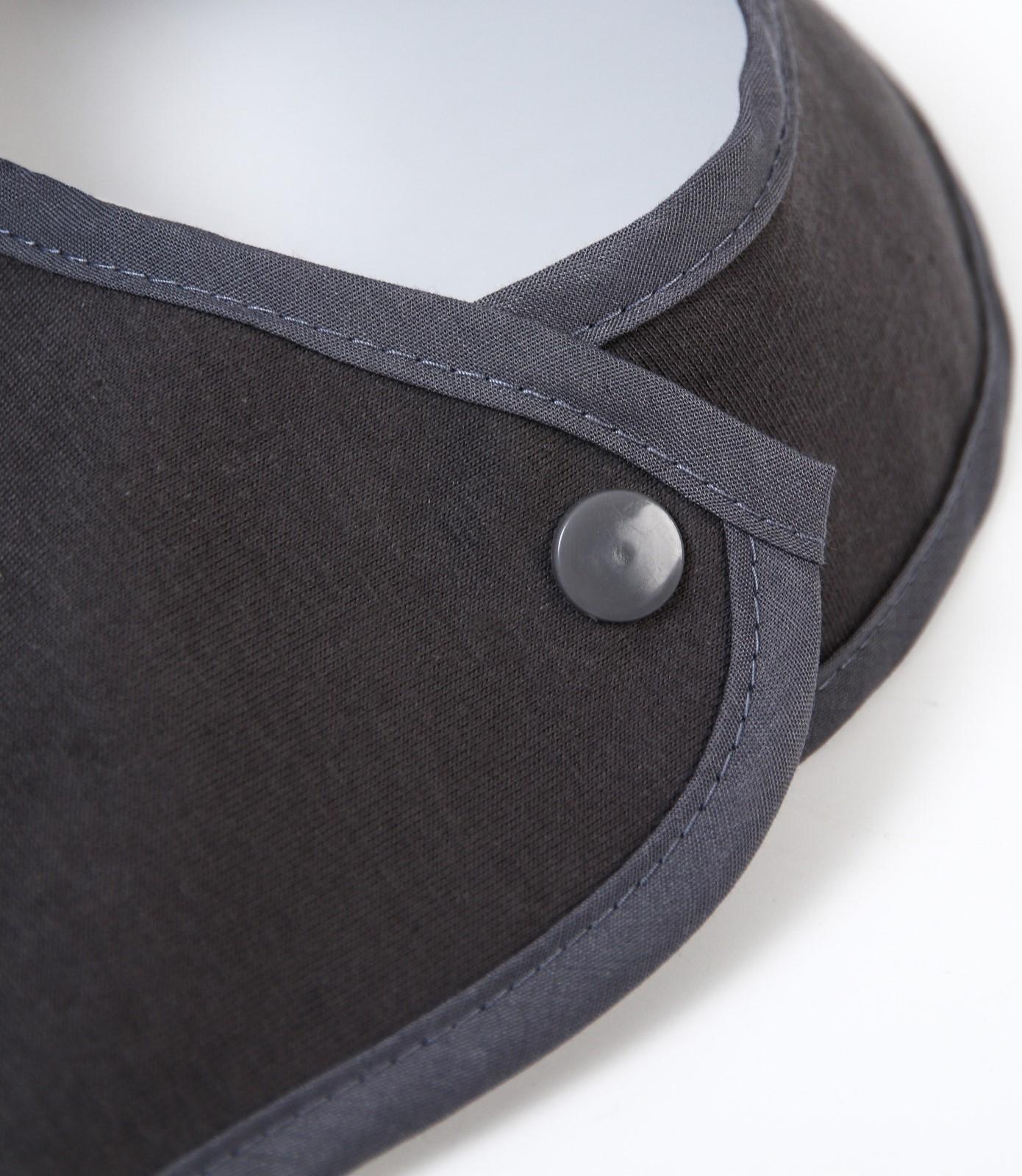 Нагрудник/слюнявчик для кормления «Little lion» на кнопке