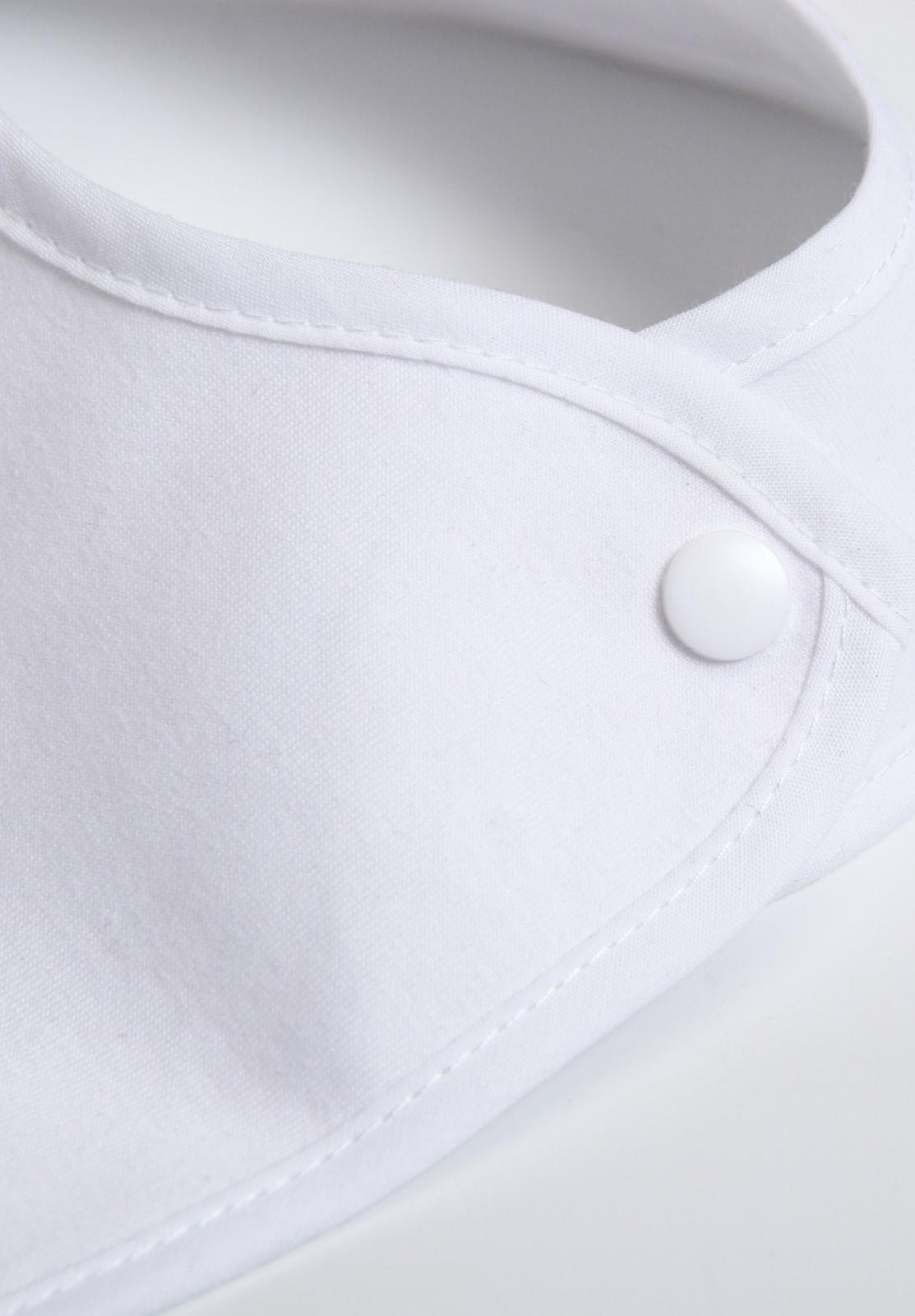 Нагрудник/слюнявчик для кормления «Little lady» на кнопке