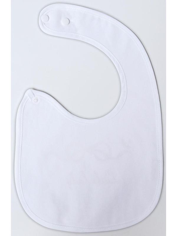 Нагрудник/слюнявчик для кормления «Little lady» на кнопке