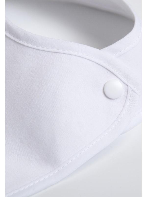 Нагрудник/слюнявчик для кормления «Little lady» на кнопке