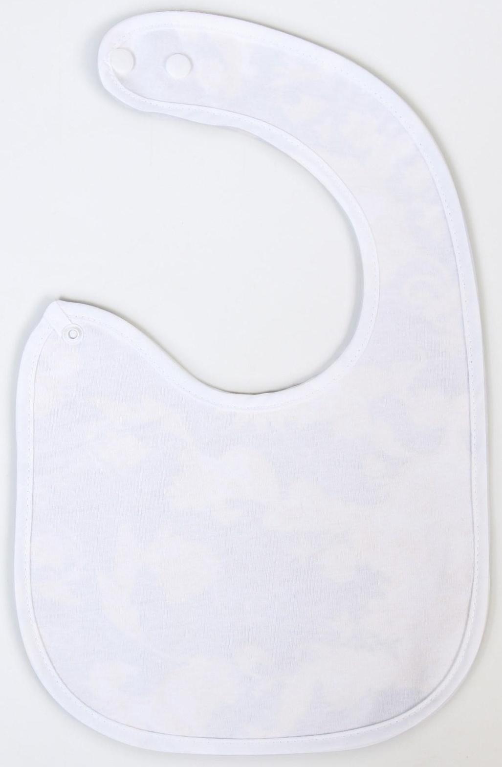 Нагрудник/слюнявчик для кормления «Lux Style» на кнопке