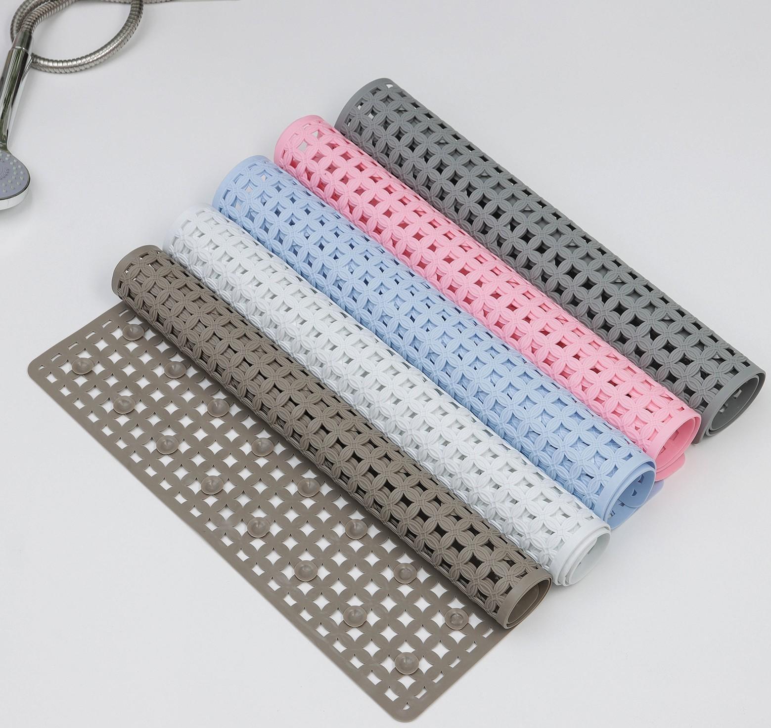 SPA-коврик для душа на присосках Доляна «Клеточка», 50×50 см, цвет МИКС