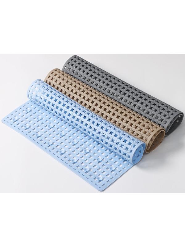 SPA-коврик для душа на присосках Доляна «Клеточка», 50×50 см, цвет МИКС