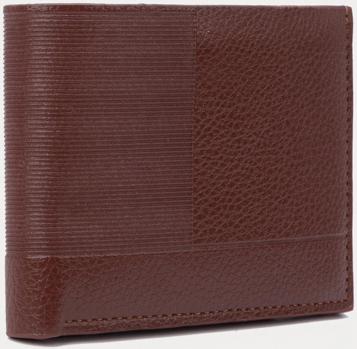 Портмоне без застёжки, для купюр, для карт, цвет светло-коричневый