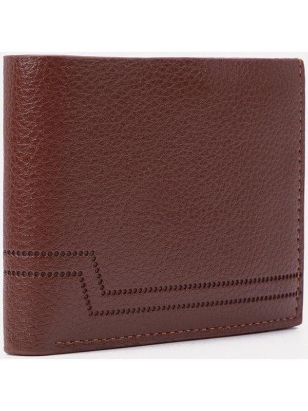 Портмоне без застёжки, для купюр, для карт, цвет светло-коричневый