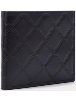 Портмоне без застёжки, для купюр, для карт, цвет чёрный