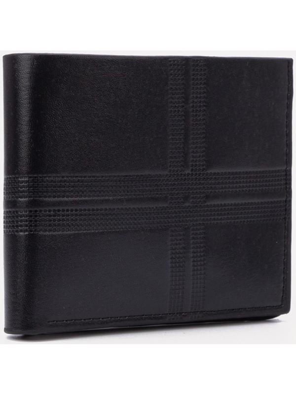 Портмоне без застёжки, для купюр, для карт, цвет чёрный