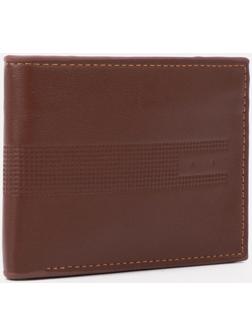 Портмоне без застёжки, для купюр, для карт, цвет коричневый