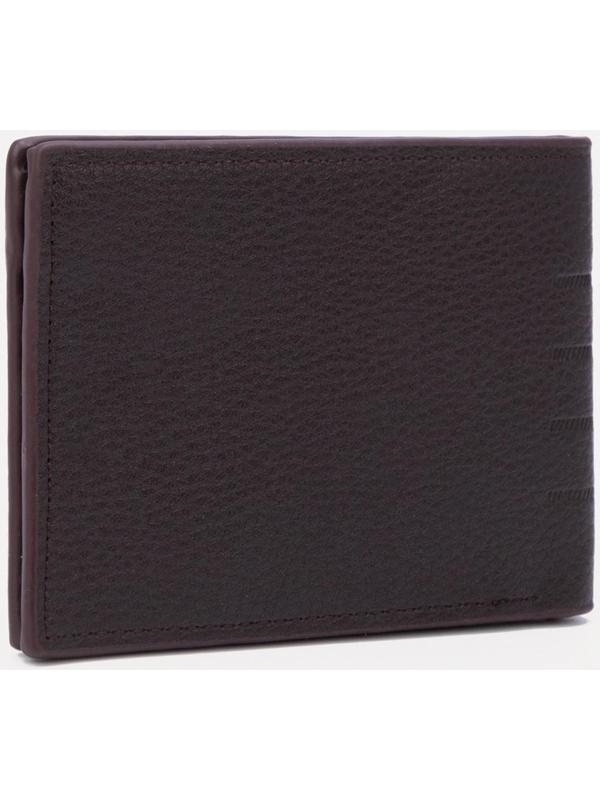 Портмоне без застёжки, для купюр, для карт, цвет коричневый