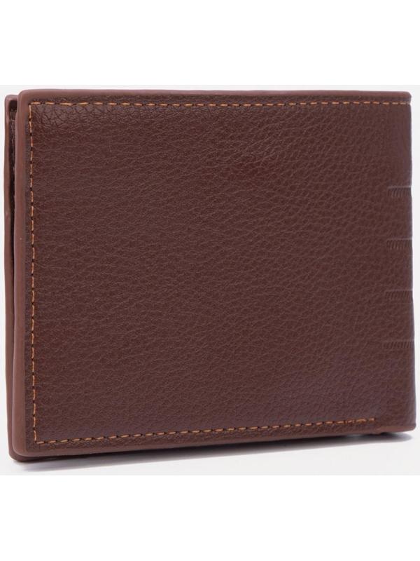 Портмоне без застёжки, для купюр, для карт, цвет коричневый
