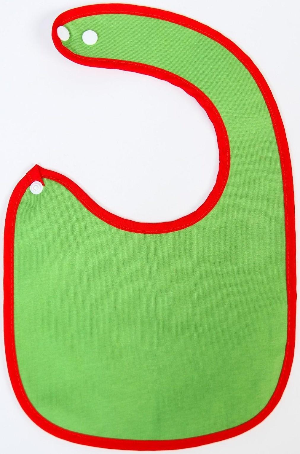 Нагрудник для кормления непромокаемый детский Happy, из махры,, новогодняя подарочная упаковка, виды МИКС