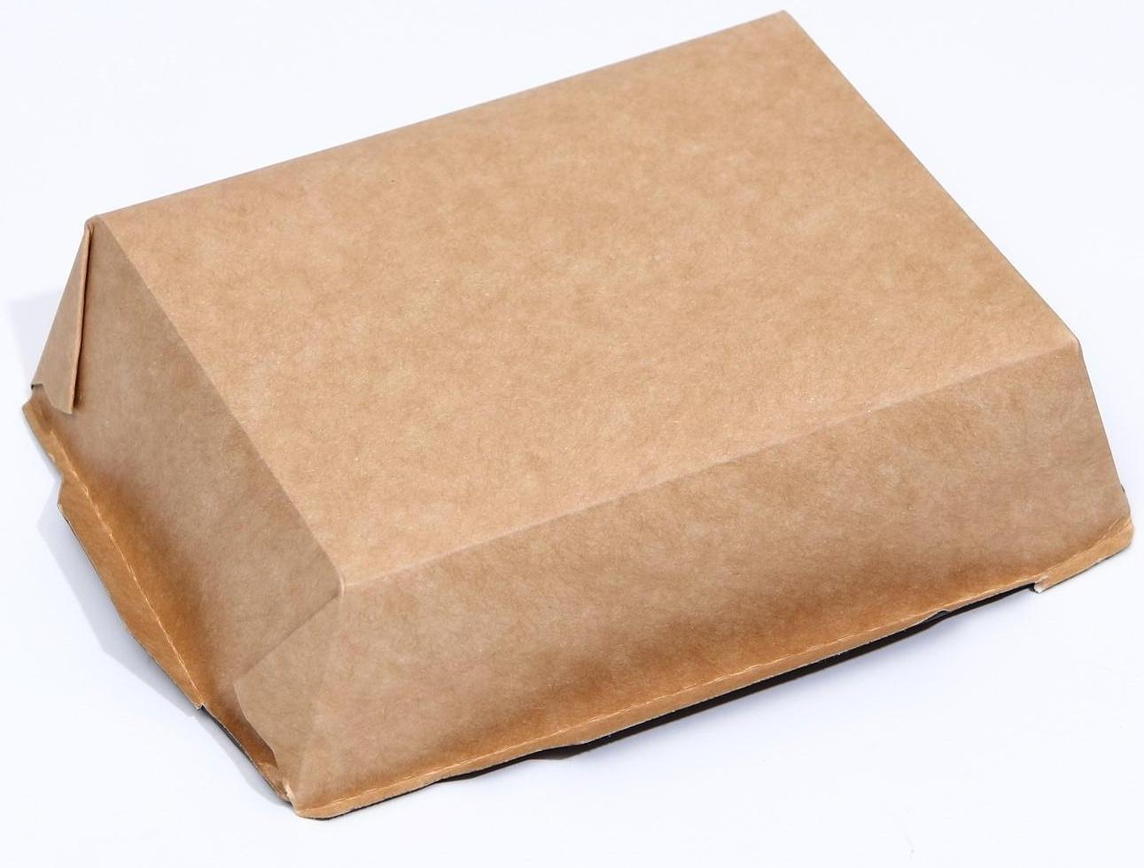 Контейнер с прозрачной крышкой, 0,5 л, 12 х 16 х 4,5 см