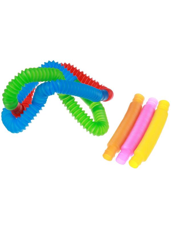 Игрушка антистресс Pop Tubes, набор 6 шт., цвета МИКС