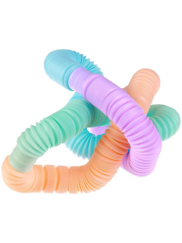 Игрушка-антистресс Pop Tubes, набор 12 шт., цвета МИКС