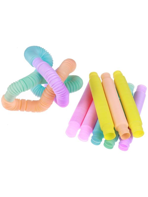 Игрушка-антистресс Pop Tubes, набор 12 шт., цвета МИКС