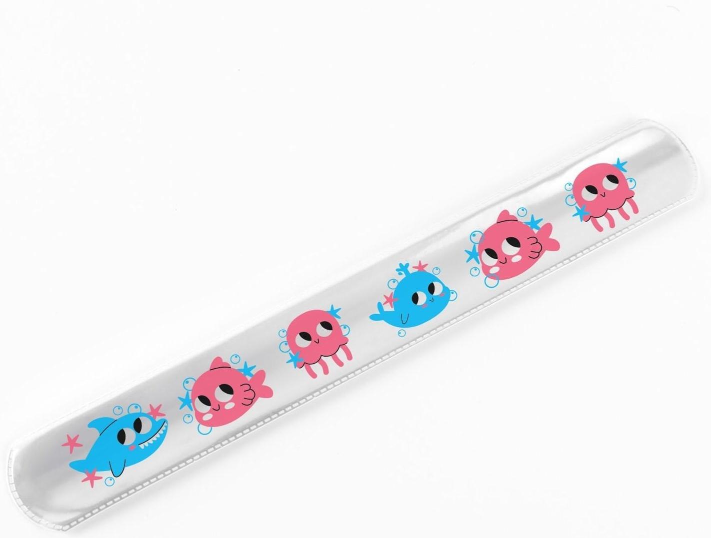 Браслет светоотражающий «Море»