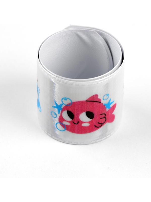 Браслет светоотражающий «Море»