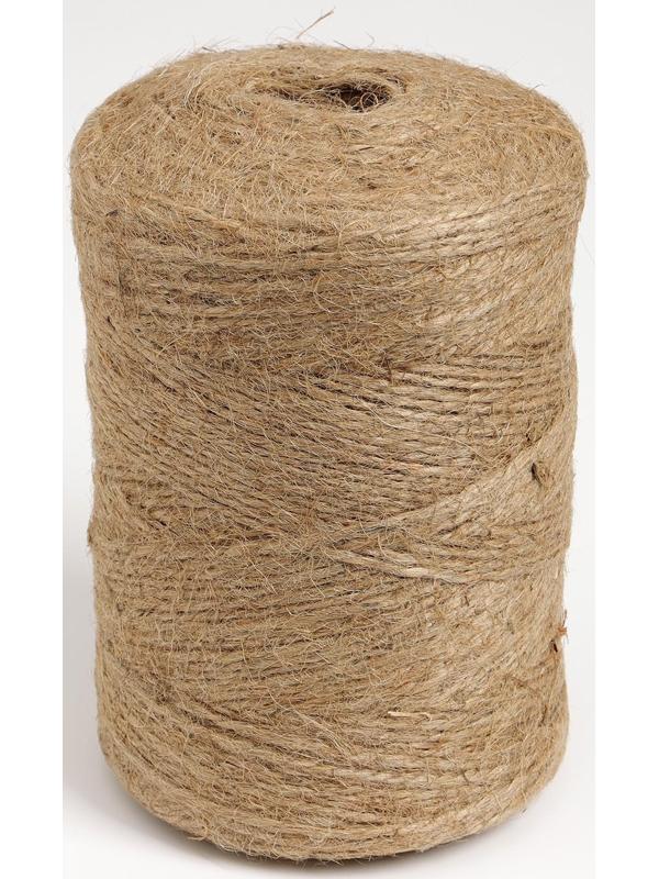 Шпагат джутовый, двухниточный, 1,12 текс, 500 м