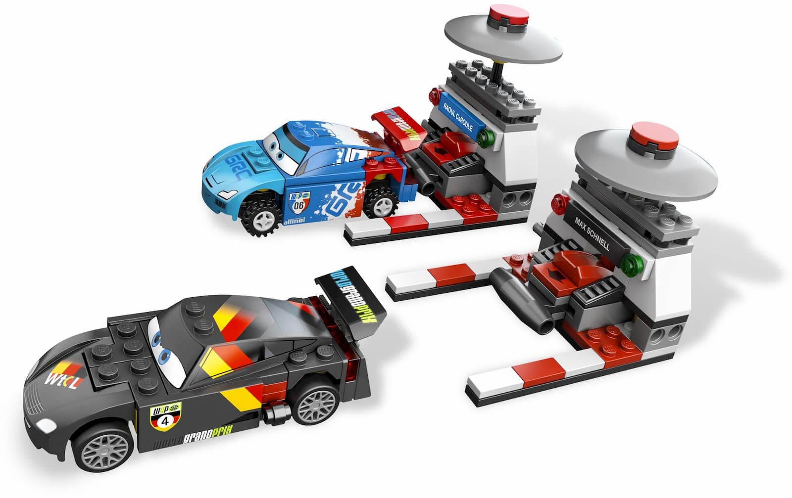 Конструктор Lari «Крутой гоночный набор» 10012 (Cars 2 9485) / 279 деталей