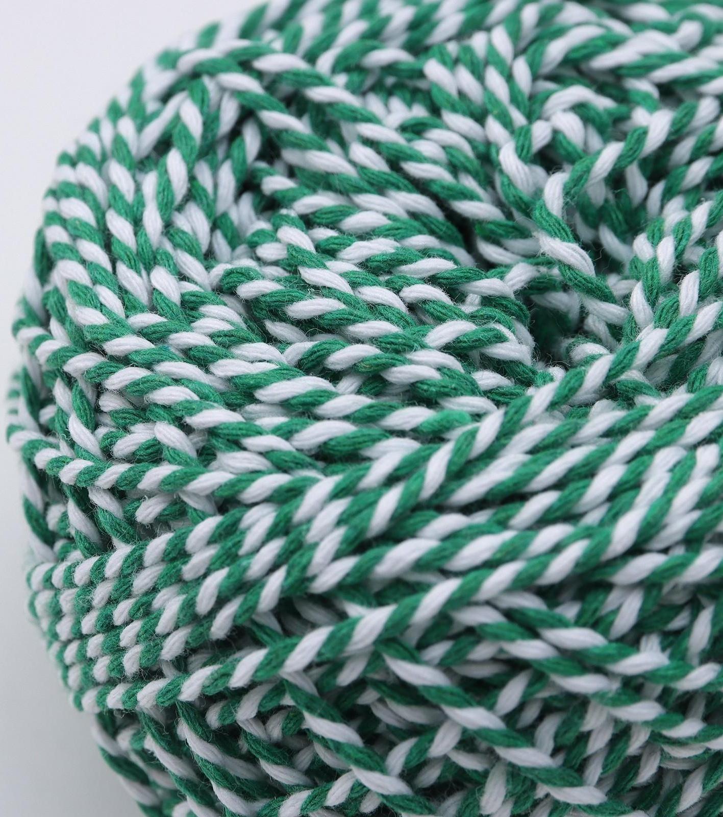 Шпагат хлопчатобумажный, 60 м, цвет МИКС