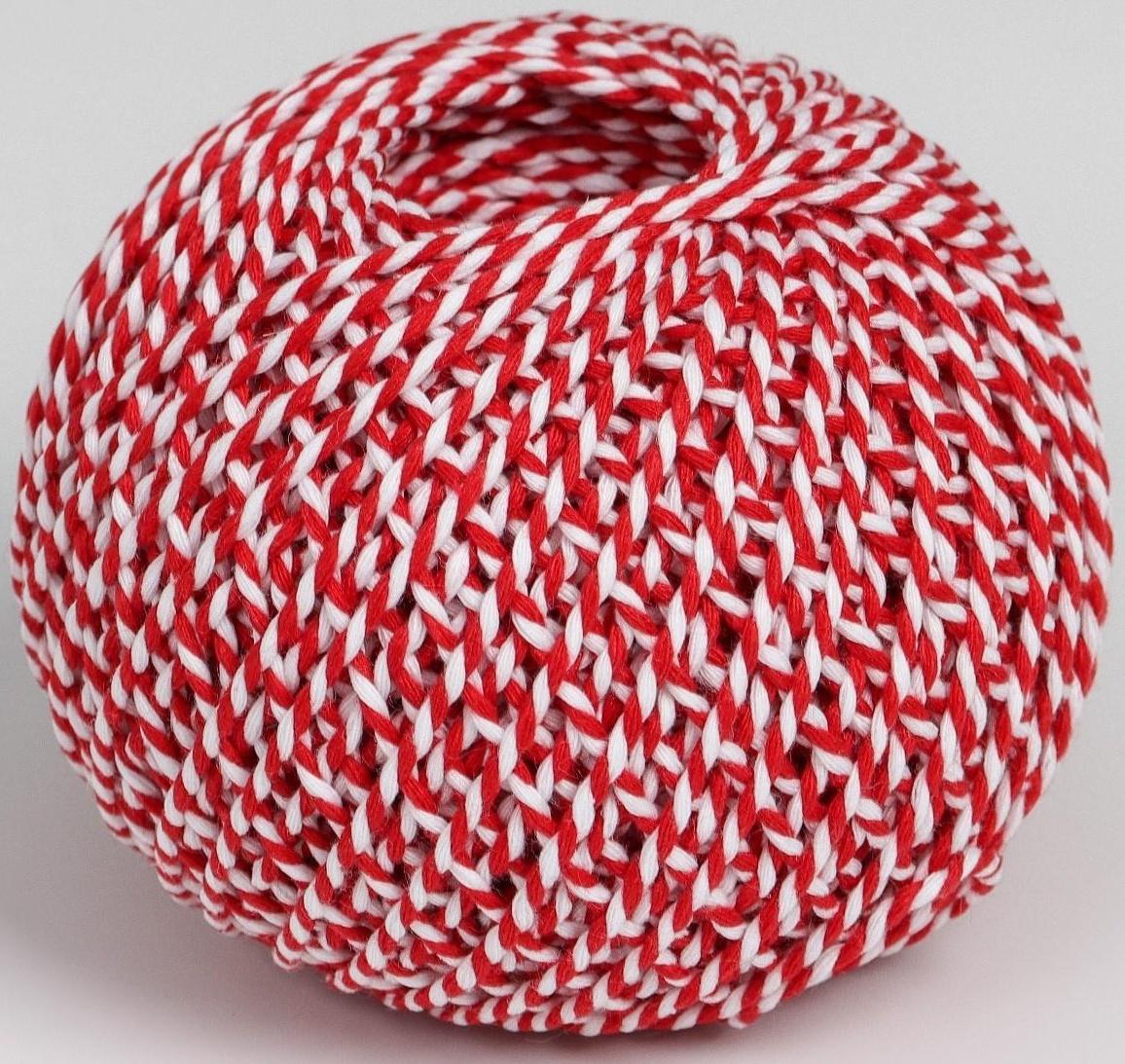 Шпагат хлопчатобумажный, 100 м, цвет МИКС