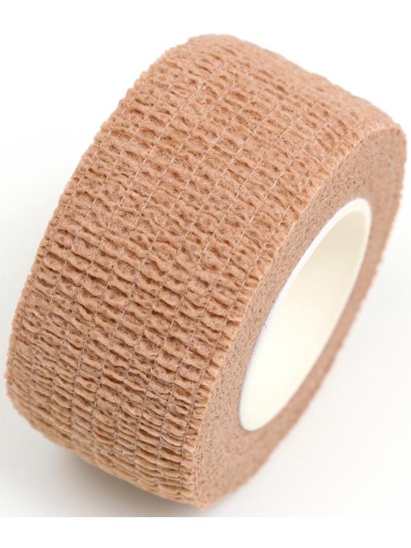 Бинт самофиксирующийся с горькой пропиткой, 2,5 см х 4,5 м, светло-коричневый