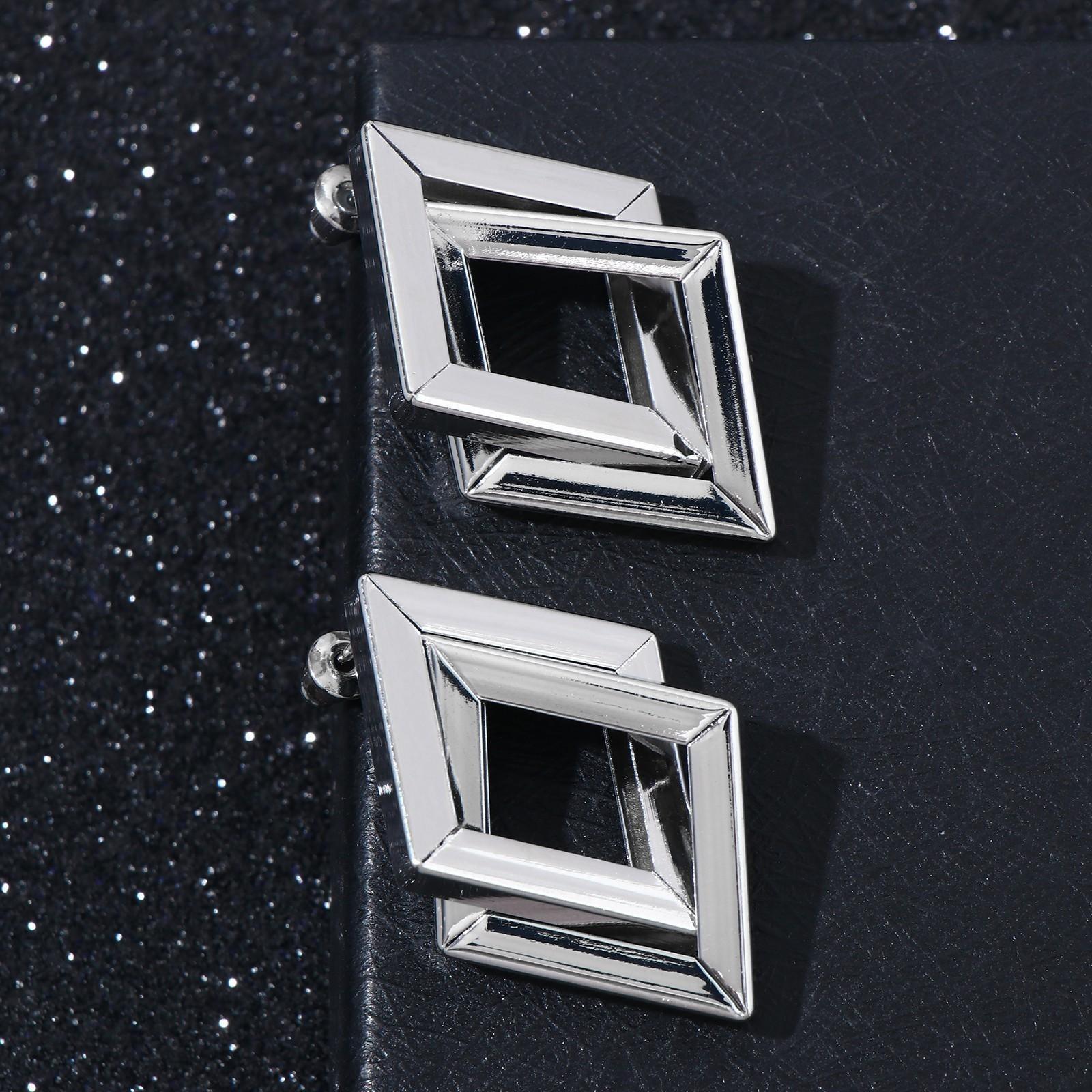 Серьги металл 