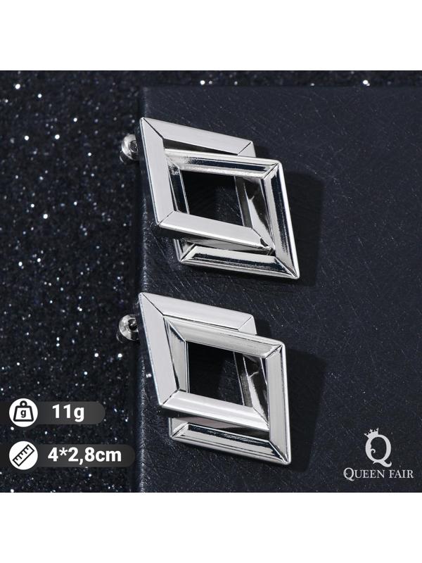 Серьги металл 