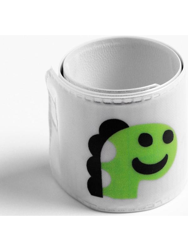 Браслет светоотражающий «Динозаврики»