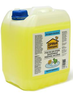 Жидкость для прудов, бассейнов и декоративных водоёмов «Дачный помощник», 5 л.