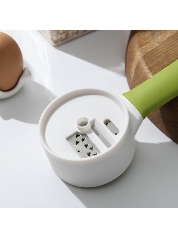 Овощерезка фигурная «Теннис», цвет белый, зелёный