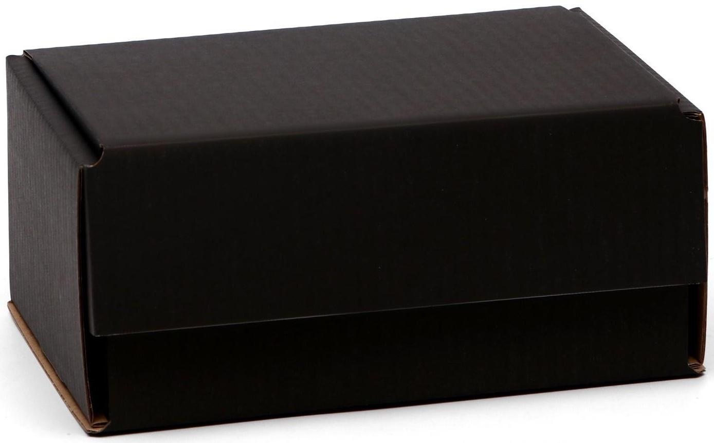 Коробка самосборная, черная, 22 х 16,5 х 10 см