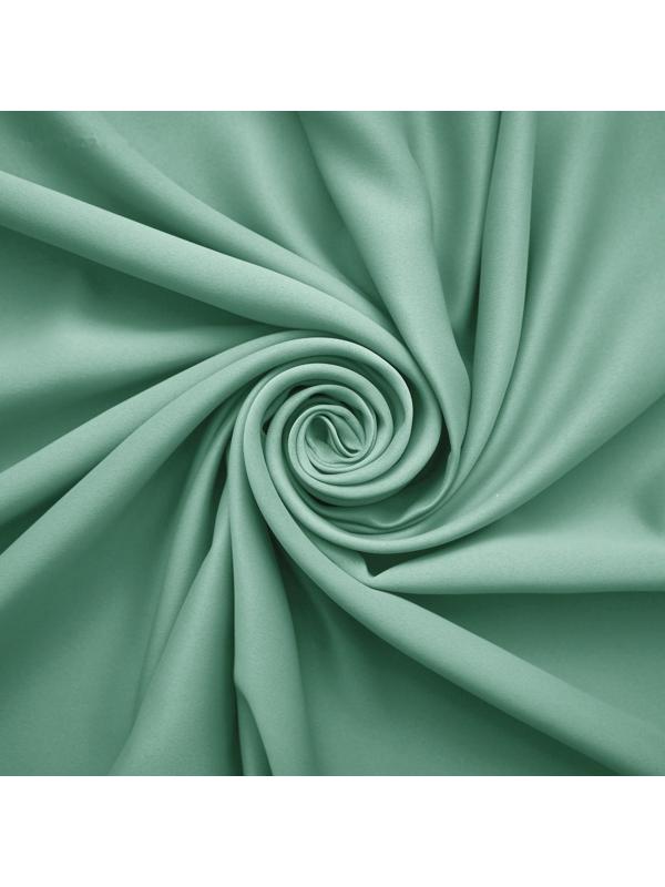 Штора портьерная Матовый блэкаут 135х260см, мятный, пэ