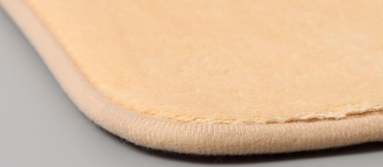 Коврик для ванной с эффектом памяти SAVANNA Memory foam, 50×80 см, цвет бежевый