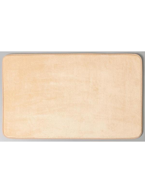 Коврик для ванной с эффектом памяти SAVANNA Memory foam, 50×80 см, цвет бежевый