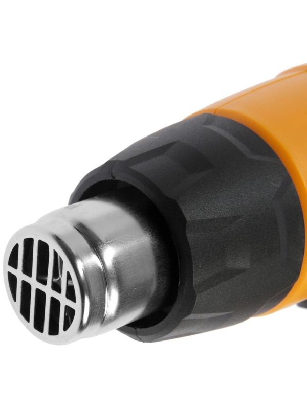 Фен технический DEKO HG2200W, 2200 Вт, 300/500 л/мин, 350/600 °С, 3 насадки